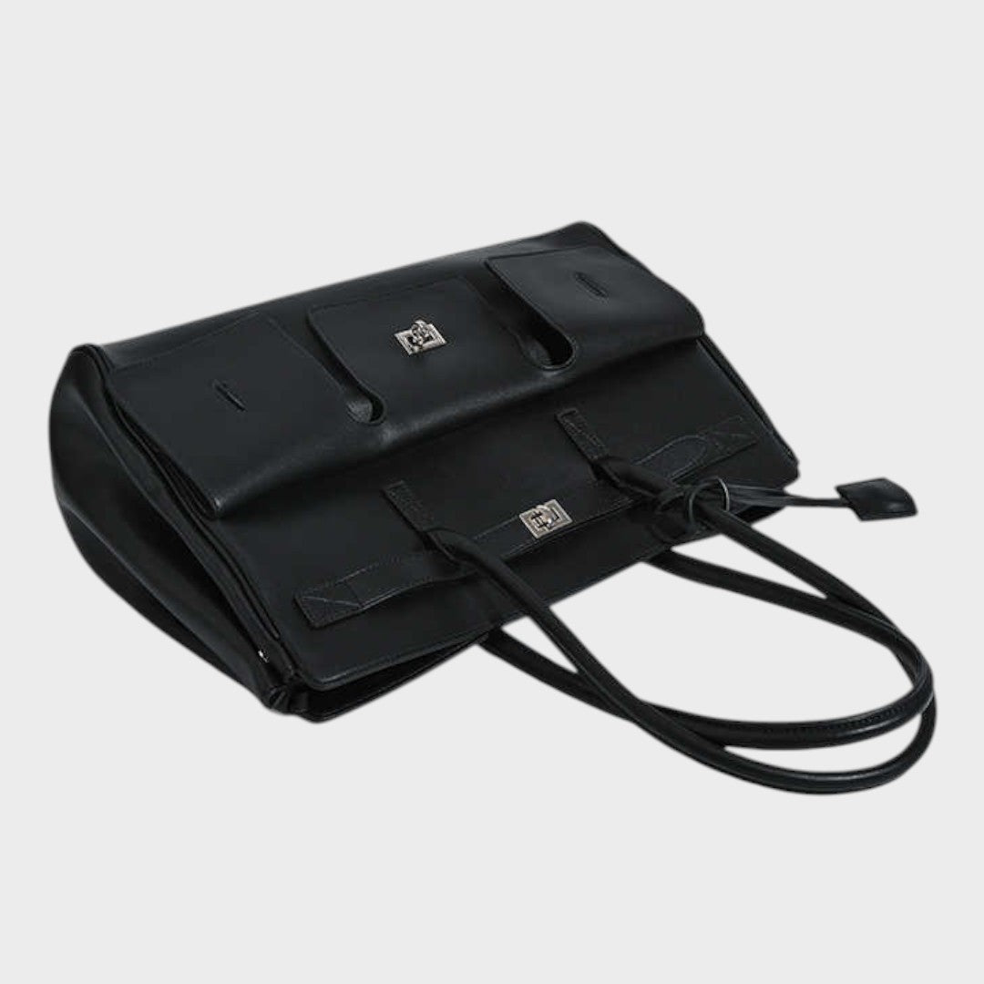 Valentina™ | Melna Tote soma