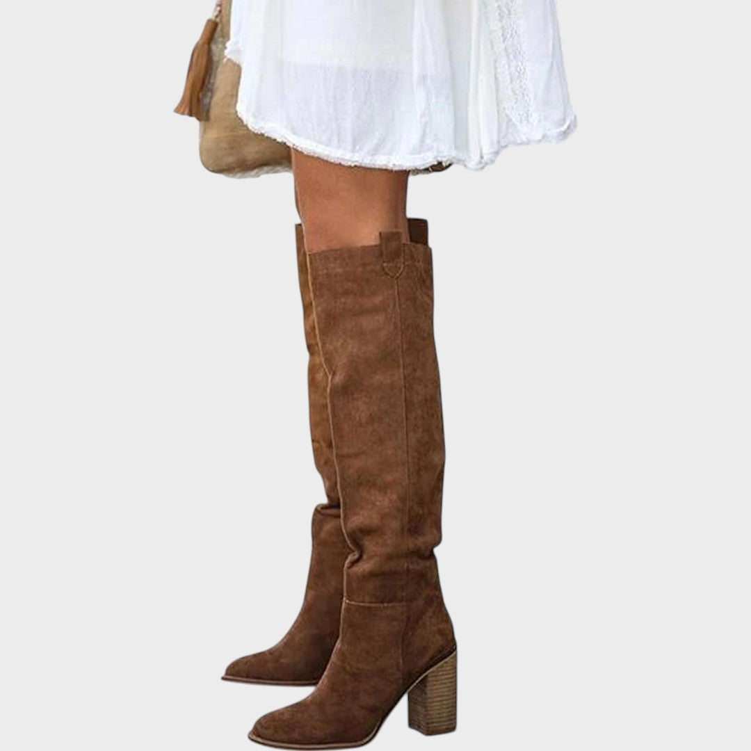 Diane | Augstās zamša zābaki