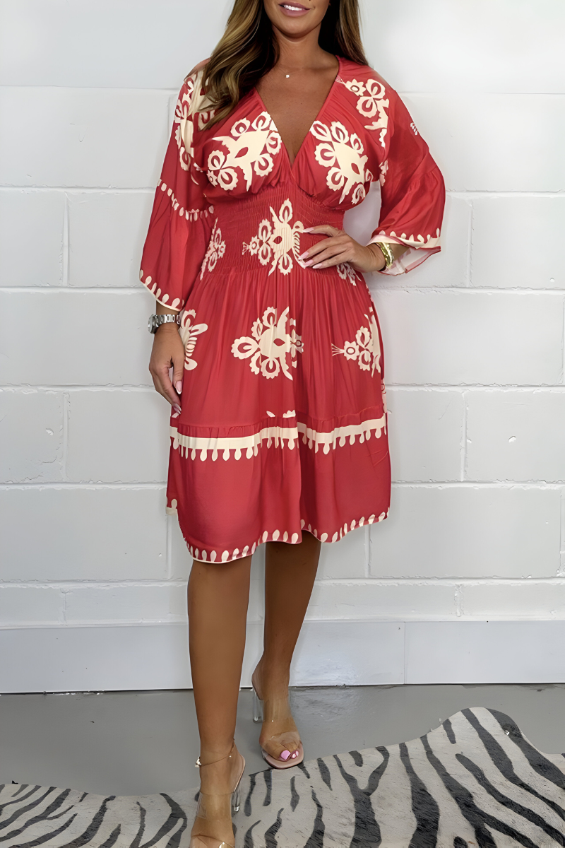 Alira™ | Vasarīga boho stila kleita