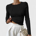 Rozminda™ | Ērts garām piedurknēm tops