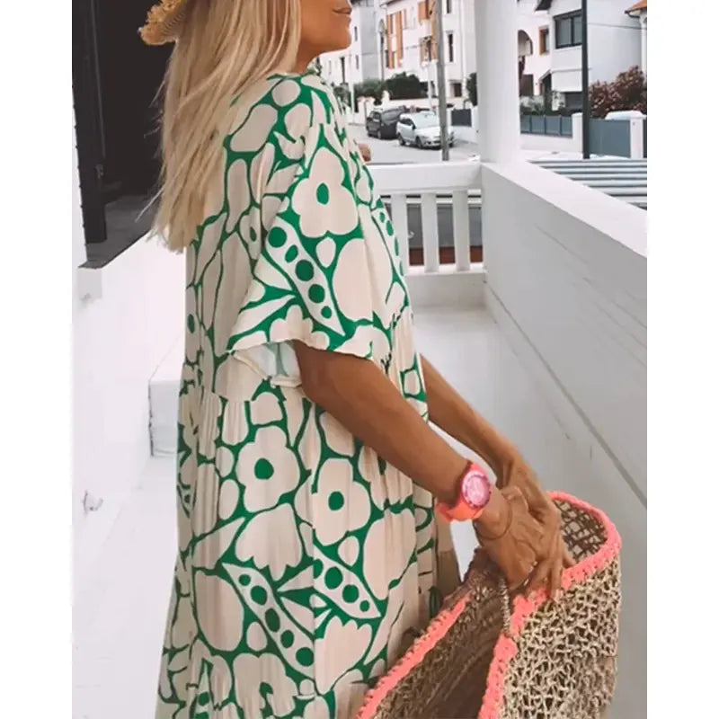 Kristīne™ | Plūstoša un viegla kleita vasarai