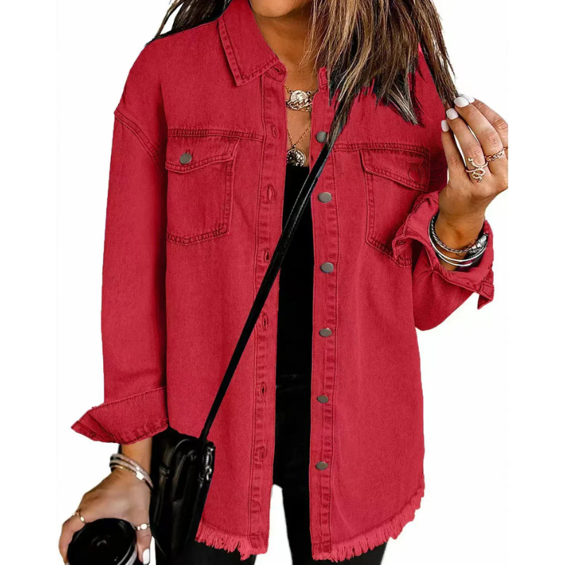 Stefania™ | Mūžīga džinsa jaka