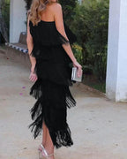 Valeria™ | Boho Kleita ar Franjām