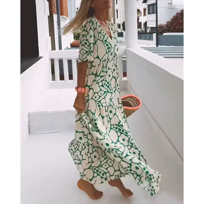 Kristīne™ | Plūstoša un viegla kleita vasarai