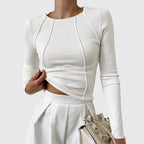 Rozminda™ | Ērts garām piedurknēm tops