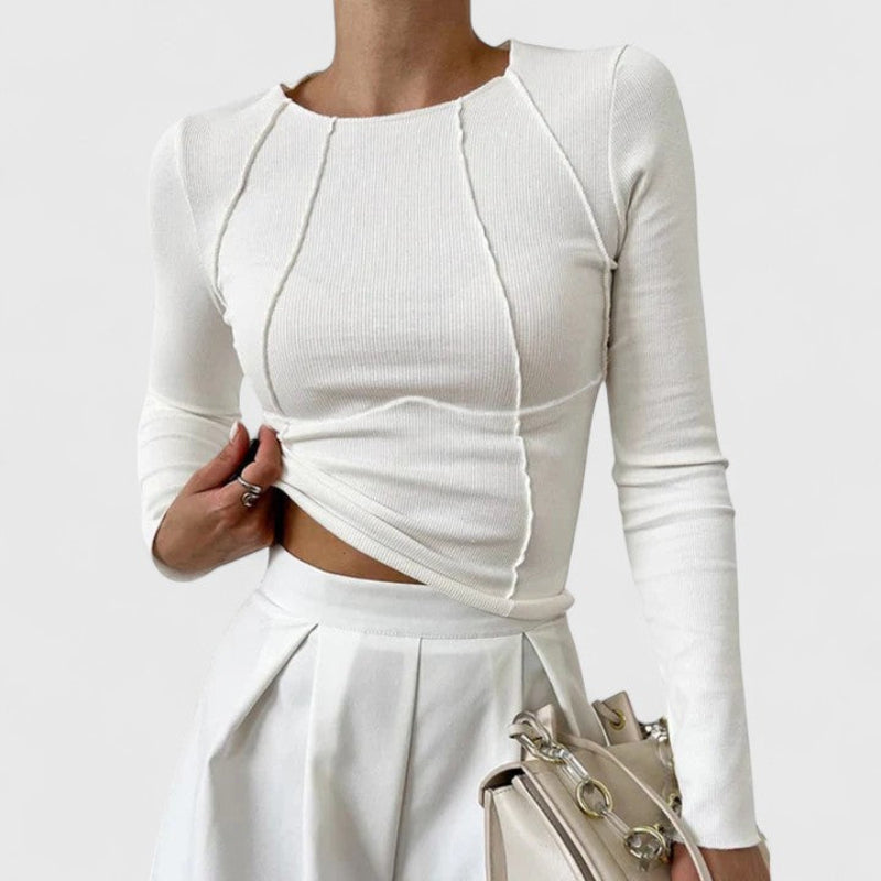 Rozminda™ | Ērts garām piedurknēm tops