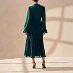 Ilze™ | Elegantā plisētā kleita