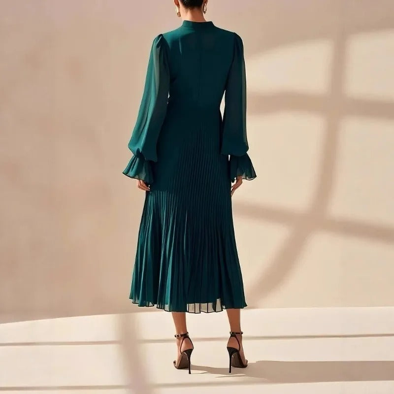 Ilze™ | Elegantā plisētā kleita