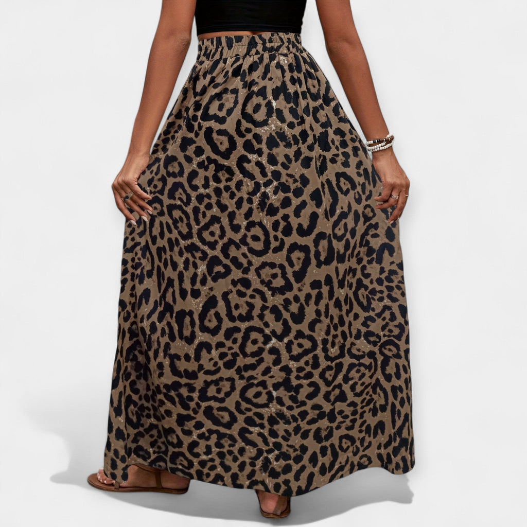 Sofija™ | Leoparda Midi Svārki