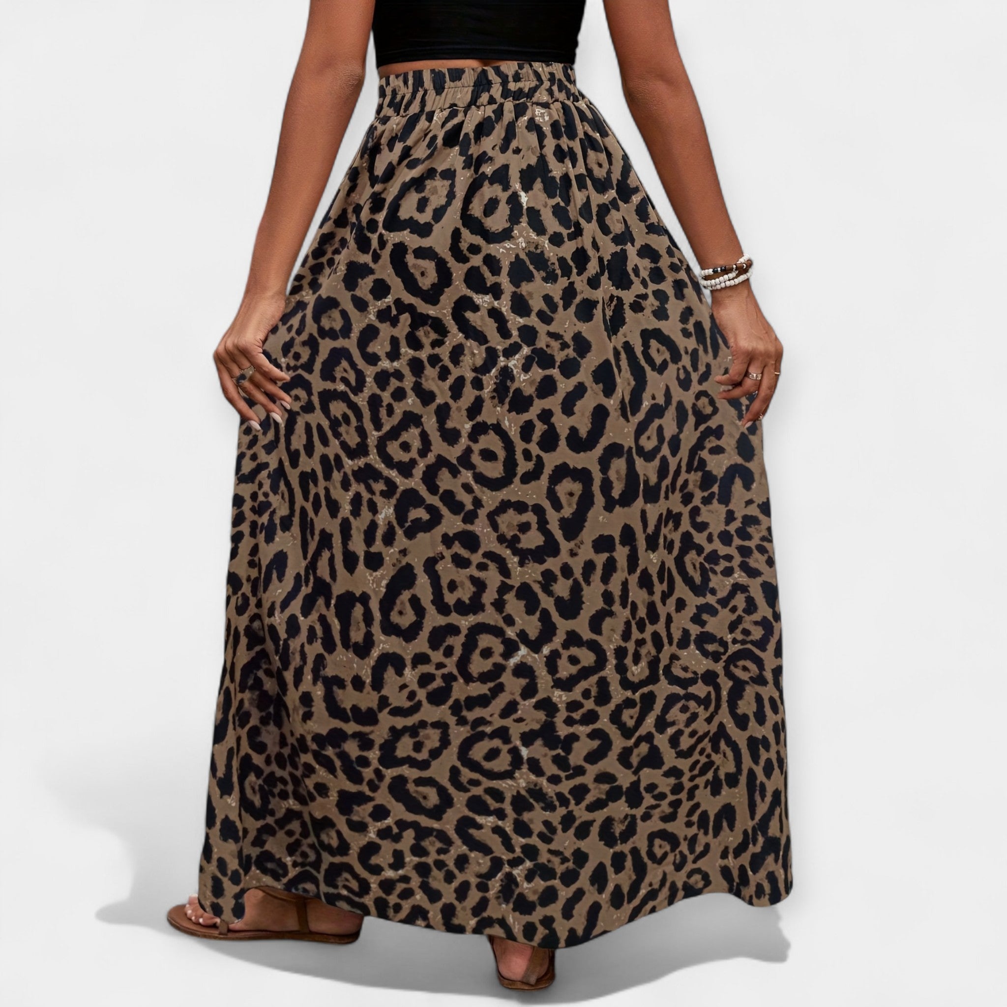 Sofija™ | Leoparda Midi Svārki