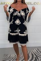 Alira™ | Vasarīga boho stila kleita