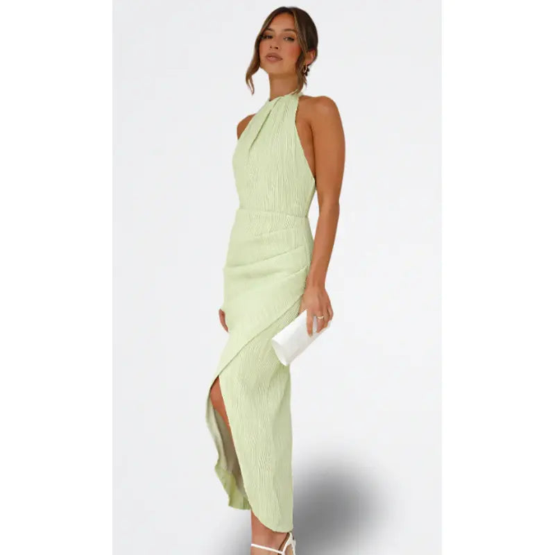 Ceila™ | Plisēta midi kleita