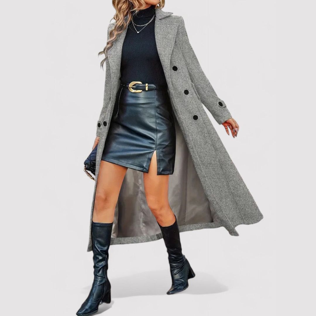 Sofija - Garš divpogu mētelis