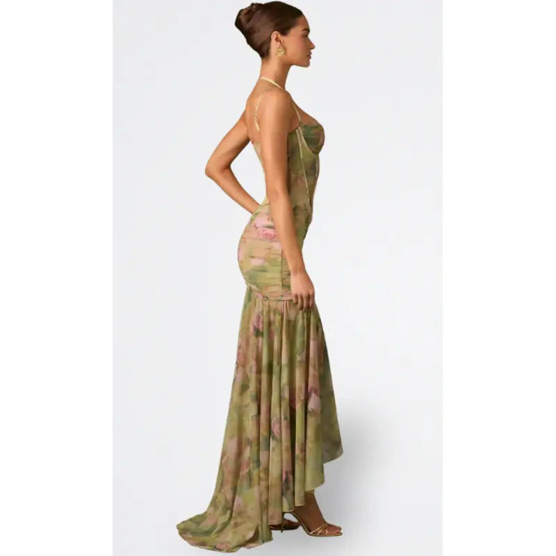 Isamara™ | Garā kleita ar korseti