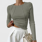 Rozminda™ | Ērts garām piedurknēm tops