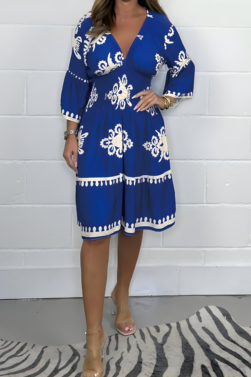 Alira™ | Vasarīga boho stila kleita