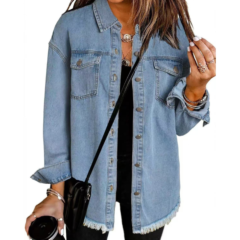 Stefania™ | Mūžīga džinsa jaka