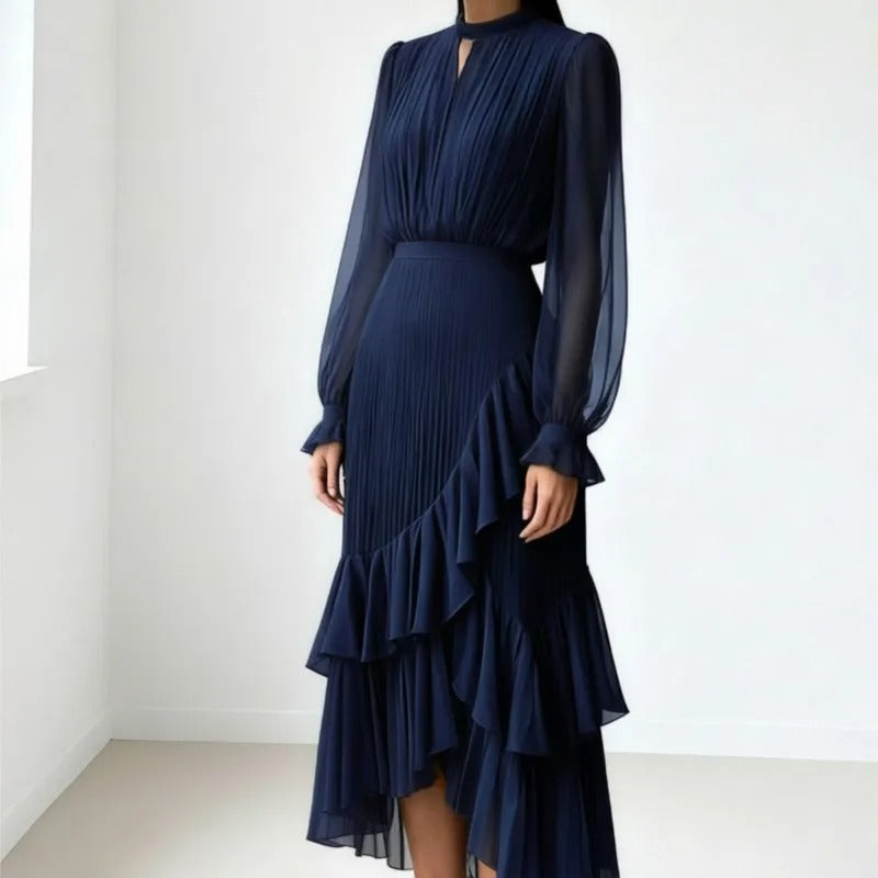 Ilze™ | Elegantā plisētā kleita