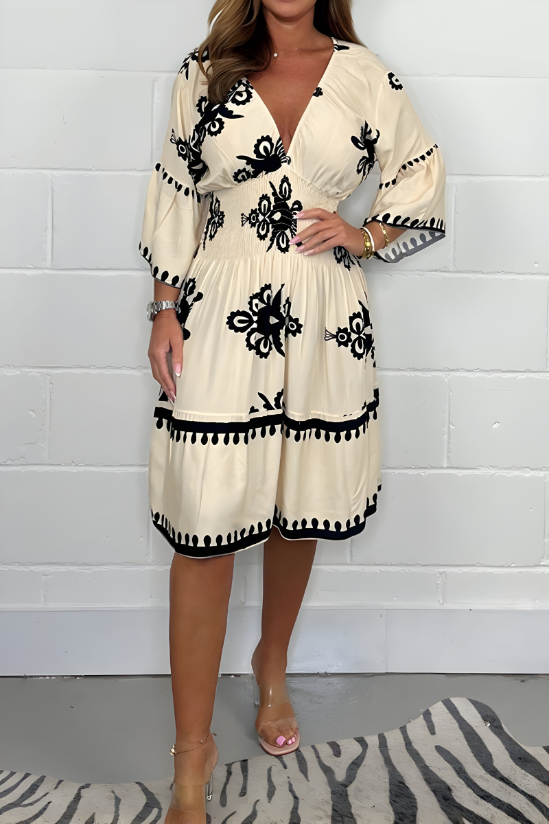 Alira™ | Vasarīga boho stila kleita