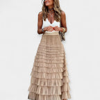 Inese™ | Boho Svārki ar Satīna Apdari