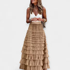 Inese™ | Boho Svārki ar Satīna Apdari