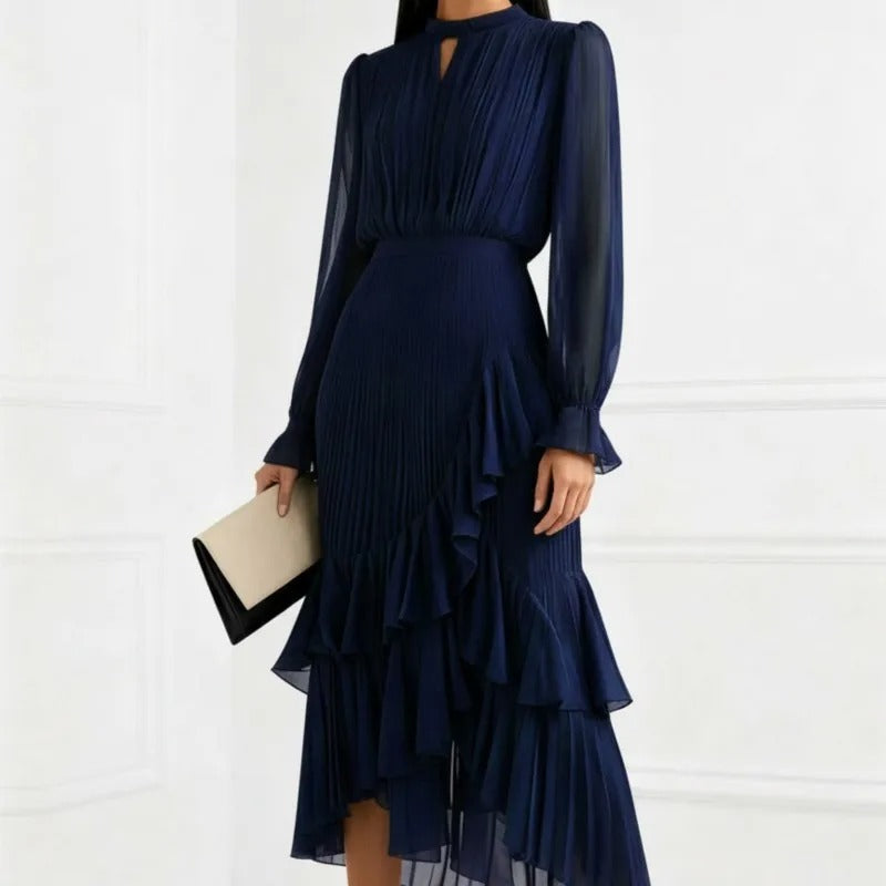 Ilze™ | Elegantā plisētā kleita