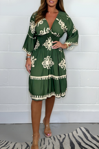Alira™ | Vasarīga boho stila kleita