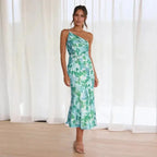 Eliza™ - Eleganta kleita ar vienu plecu