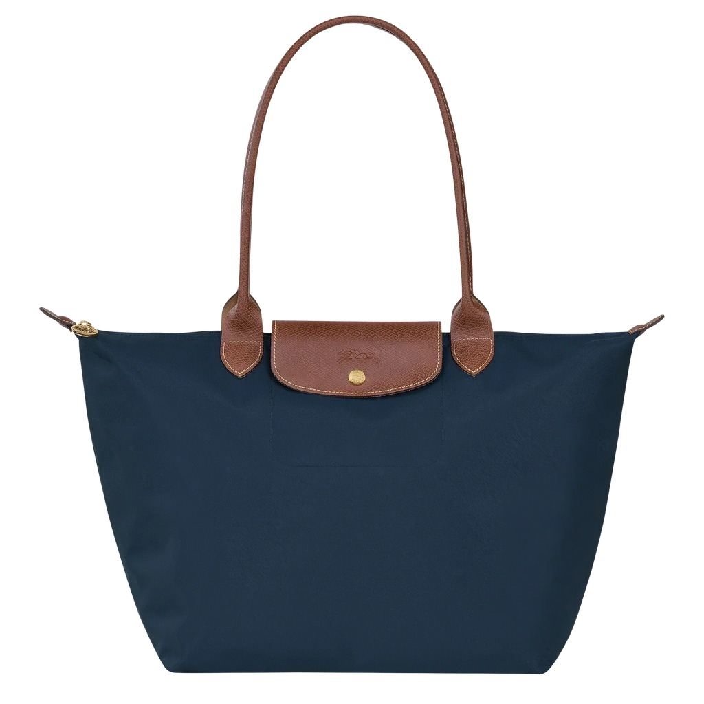 Longchamp | Liels Le Pliage Tote Soma, Tumši Zila