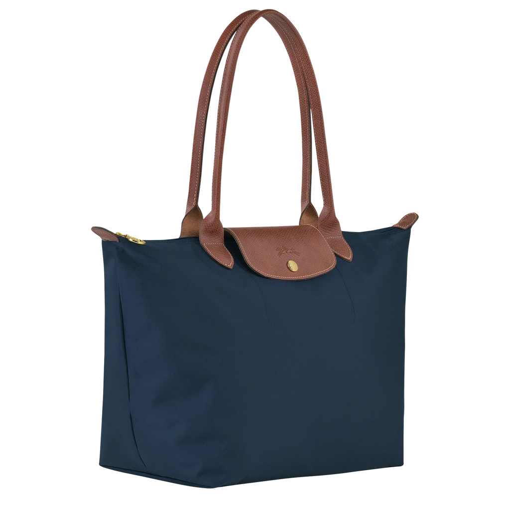 Longchamp | Liels Le Pliage Tote Soma, Tumši Zila