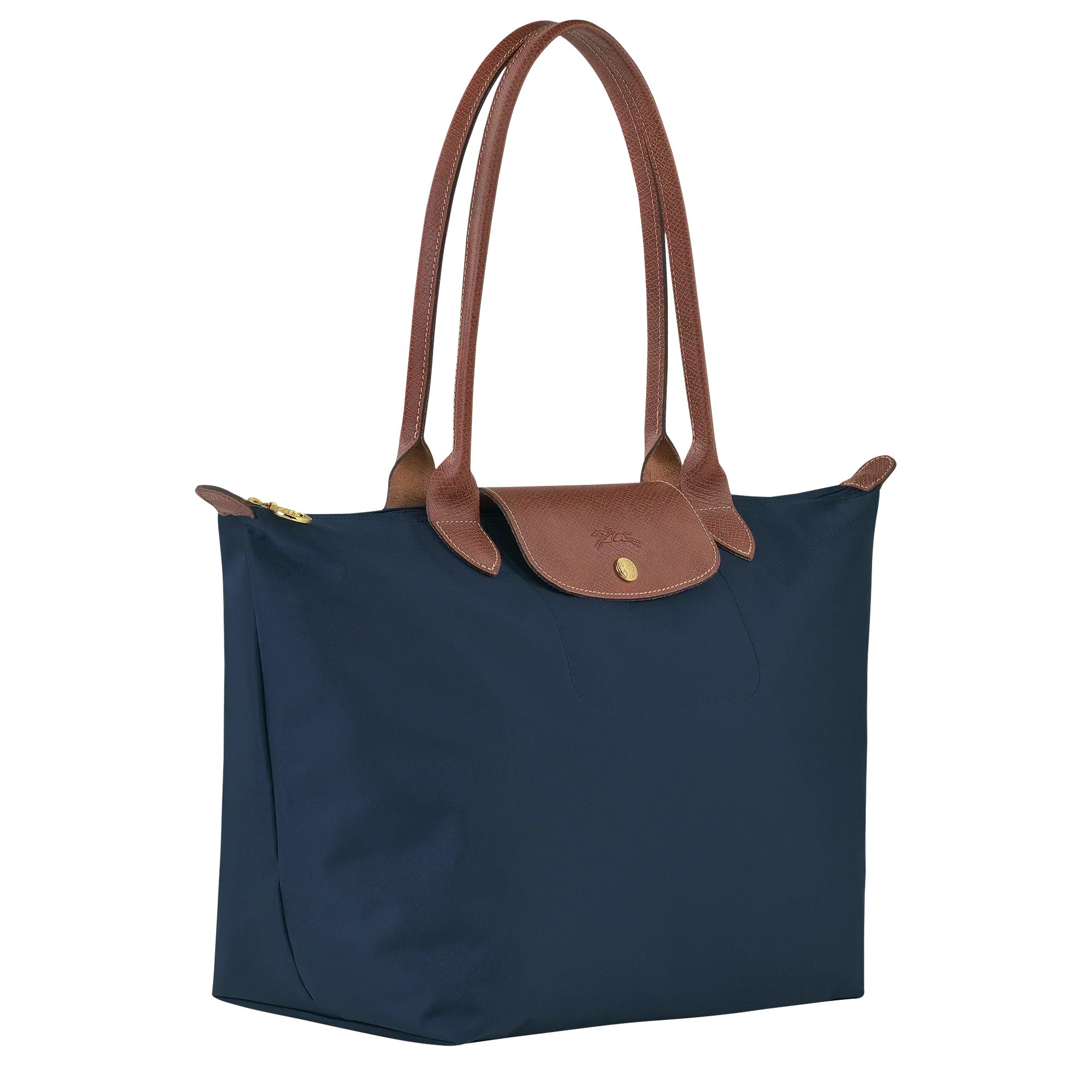 Longchamp | Liels Le Pliage Tote Soma, Tumši Zila