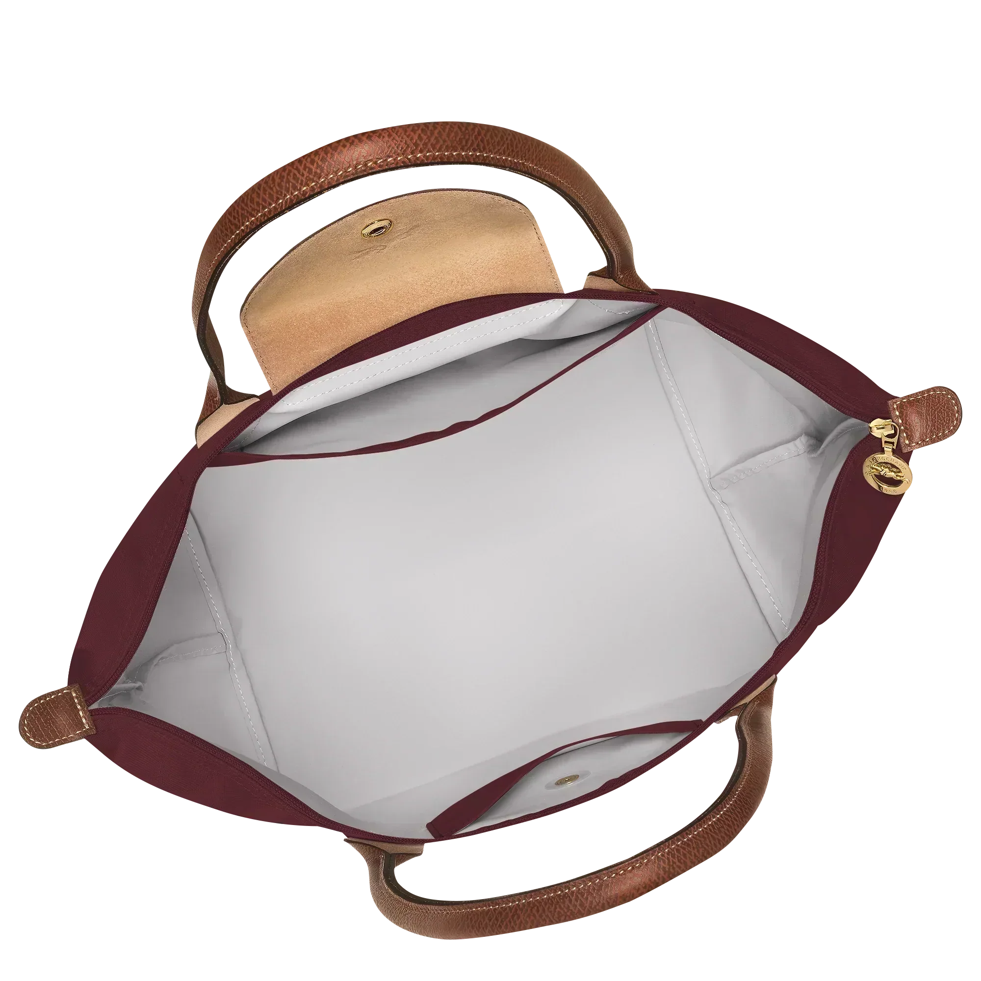 Longchamp | Liels Le Pliage Tote Soma, Burgundija