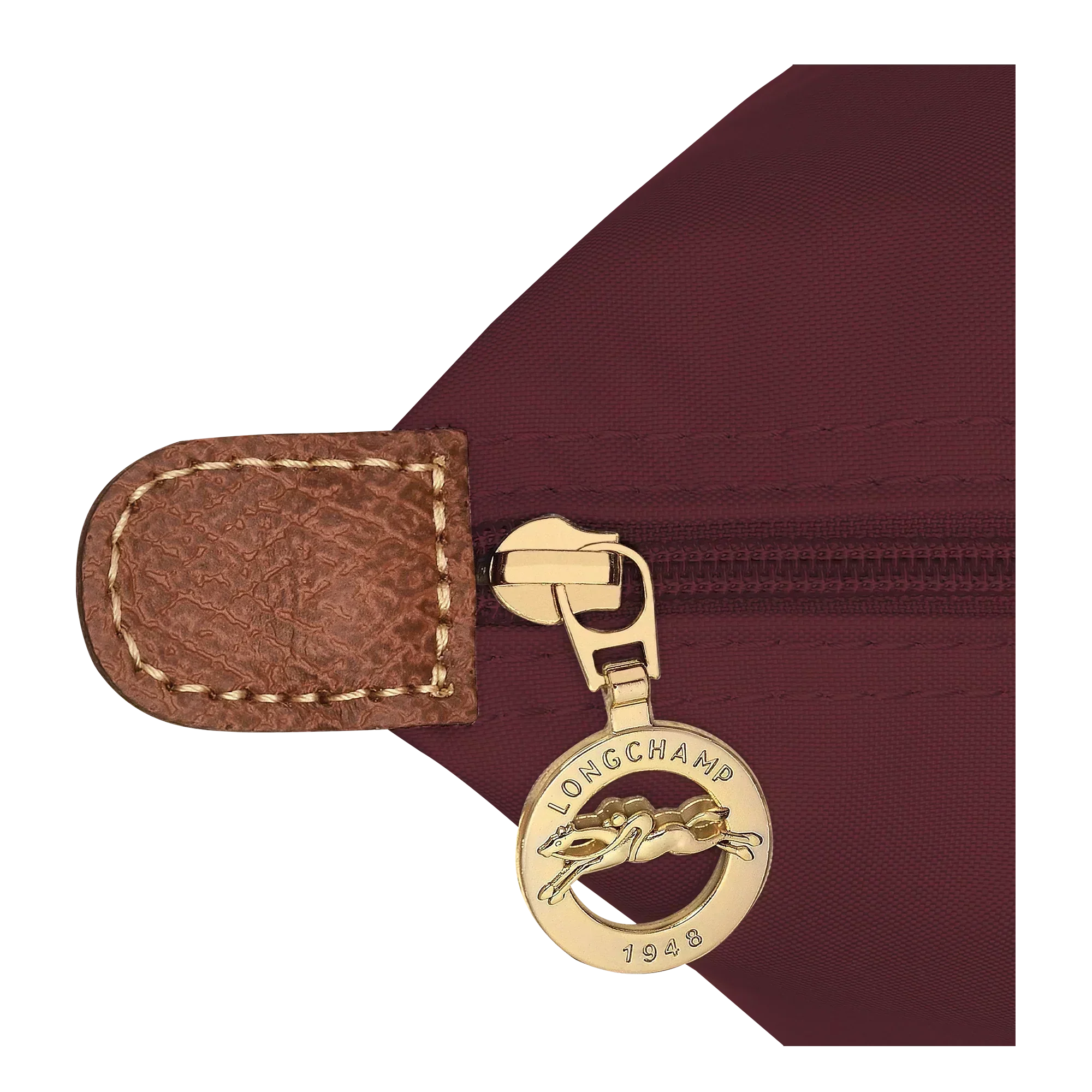 Longchamp | Liels Le Pliage Tote Soma, Burgundija