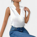 Varrukateta vienkrāsains tops