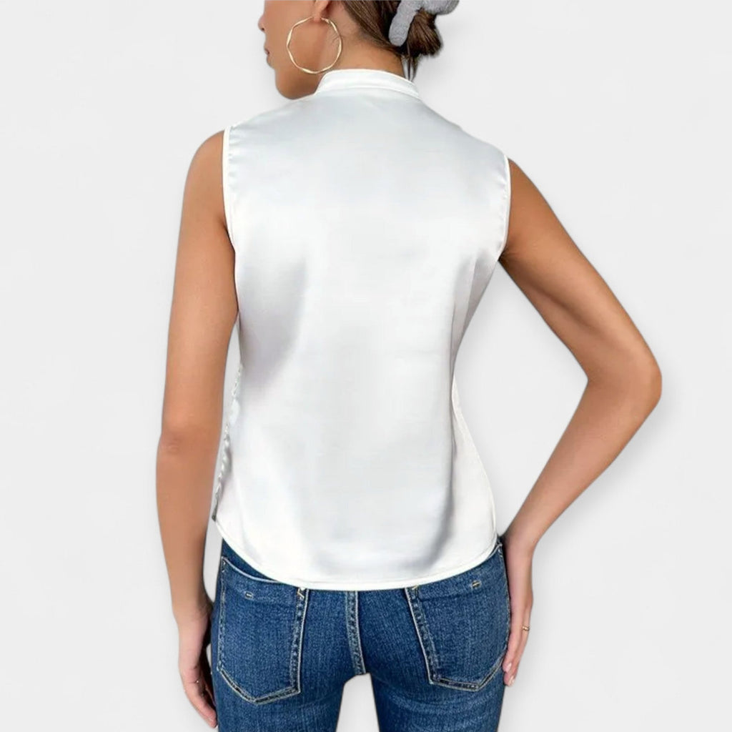 Varrukateta vienkrāsains tops
