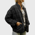 Josiane – Eleganta oversized izskata pīto jaku