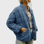 Josiane – Eleganta oversized izskata pīto jaku