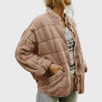 Josiane – Eleganta oversized izskata pīto jaku