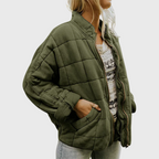 Josiane – Eleganta oversized izskata pīto jaku