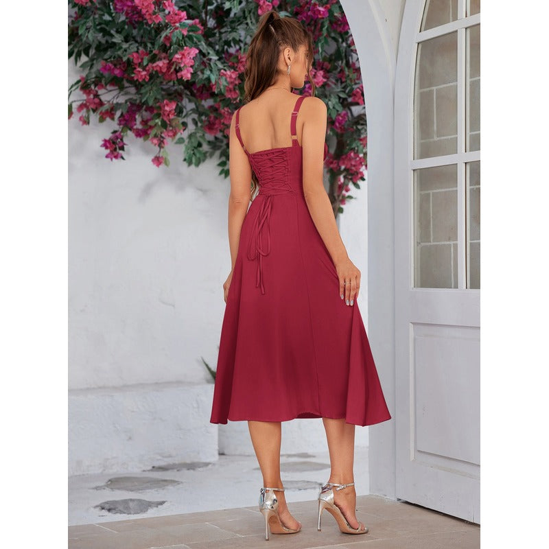 Vela™ - Krekliņš ar drapētu krūšu daļu un šķēlumu augšstilbā