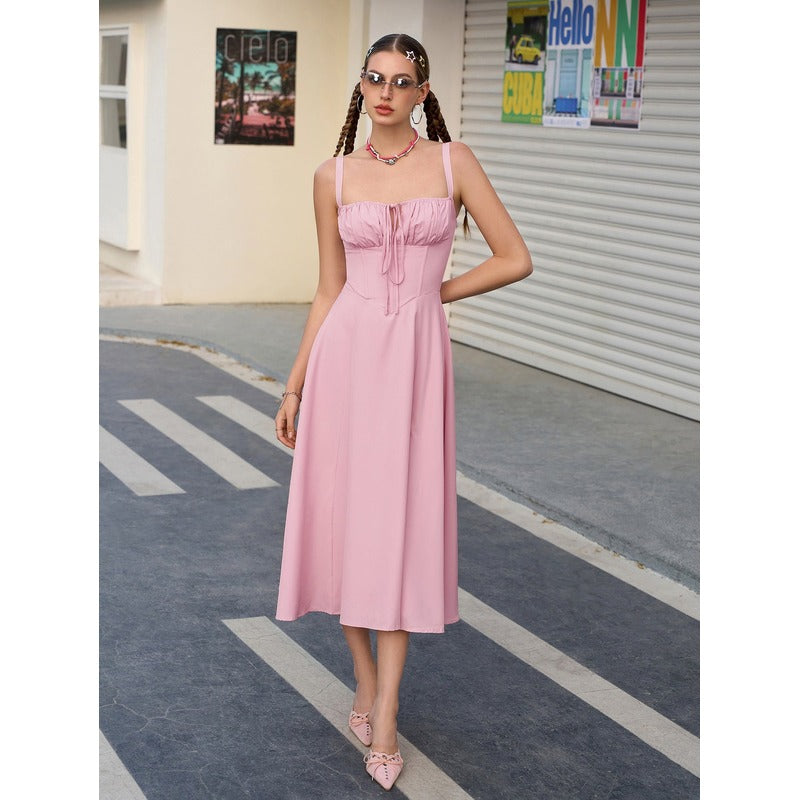 Vela™ - Krekliņš ar drapētu krūšu daļu un šķēlumu augšstilbā