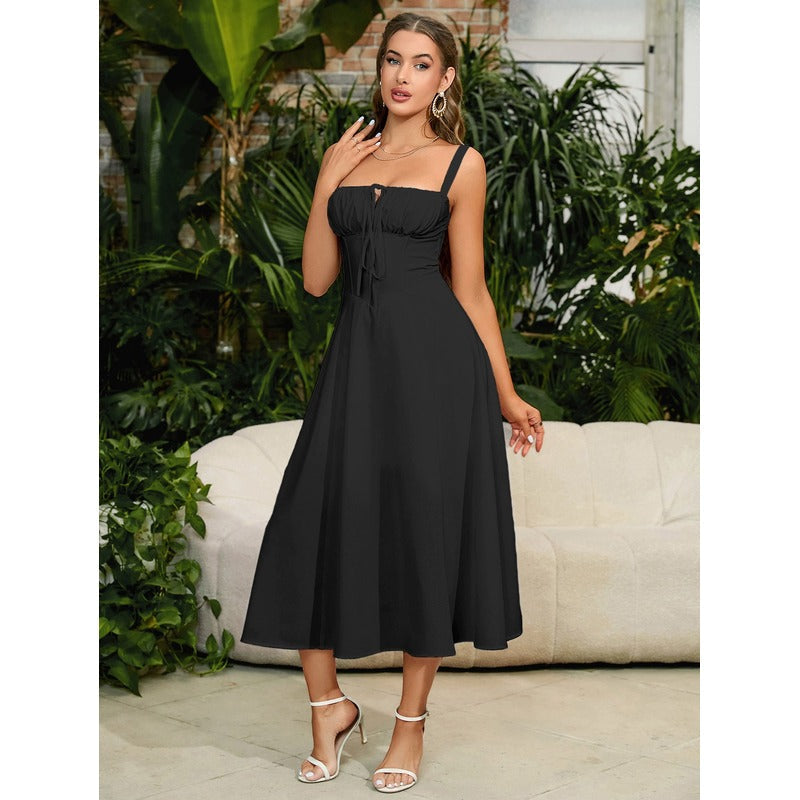 Vela™ - Krekliņš ar drapētu krūšu daļu un šķēlumu augšstilbā