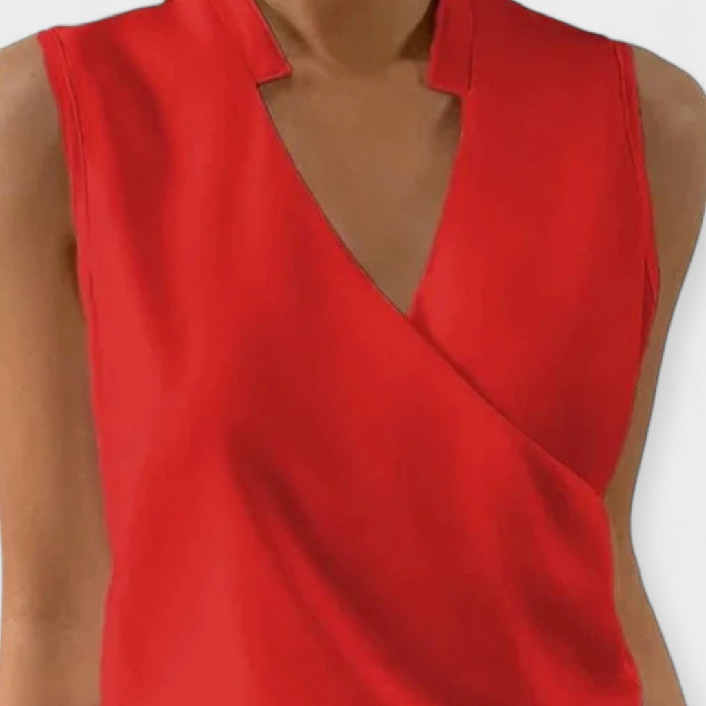 Varrukateta vienkrāsains tops