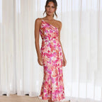 Eliza™ - Eleganta kleita ar vienu plecu