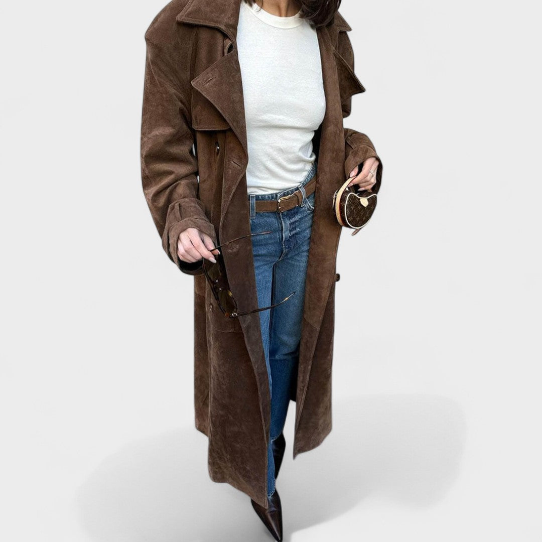 Marina - Klasisks Garais Mētelis