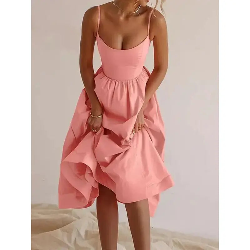 Jovie™ - Kleita ar spageti siksnām