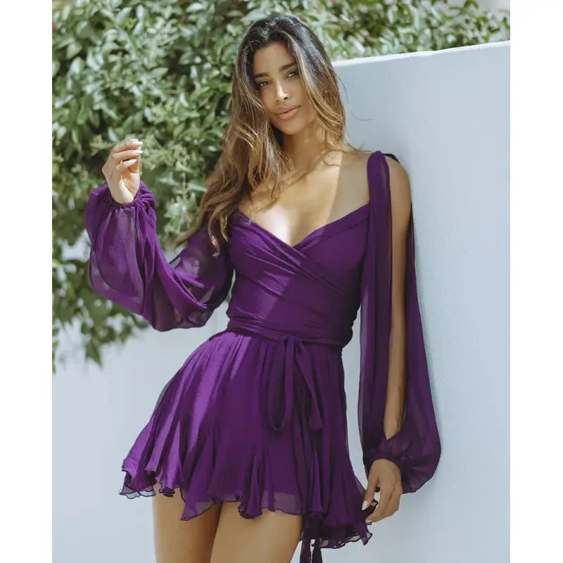 Alessandra™ - Spageti vasaras kleita