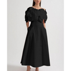 Merle™ | Ziedu midi kleita