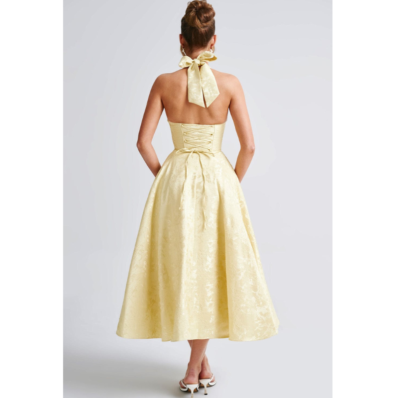 Ara™ | Midi kleita ar apkakles izgriezumu