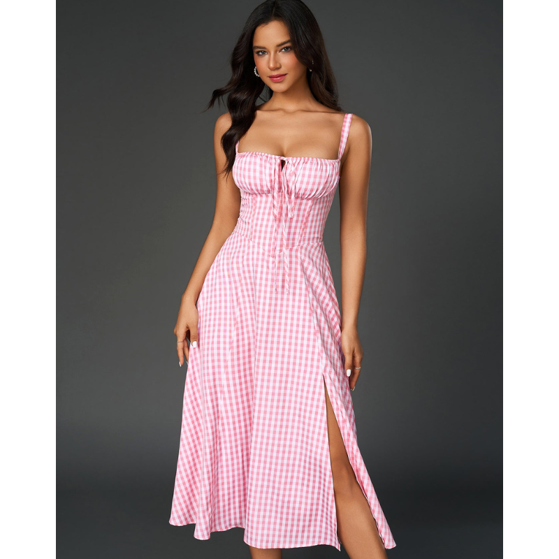 Vela™ - Krekliņš ar drapētu krūšu daļu un šķēlumu augšstilbā